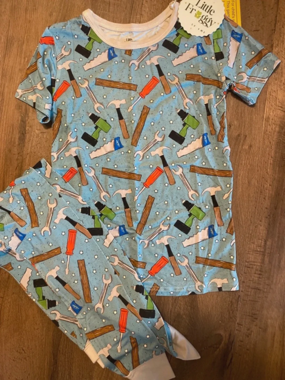 7/8 boys bamboo  Pajama Set NWT